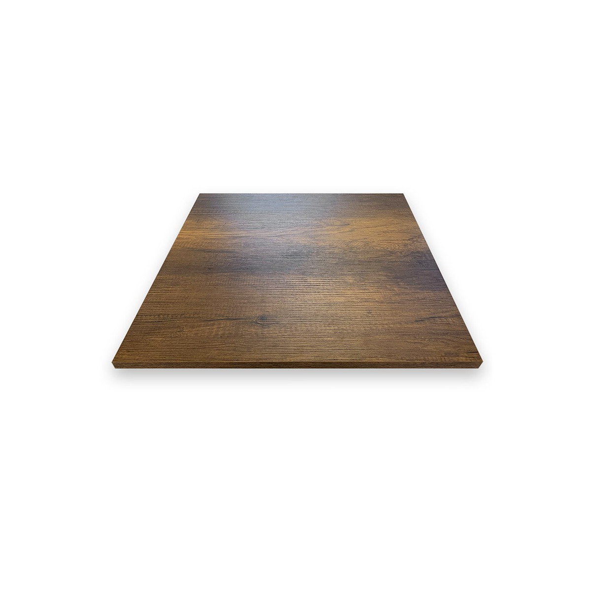 Table complète 60x60 cm Baroque avec pied de table noir / GOLDINOX