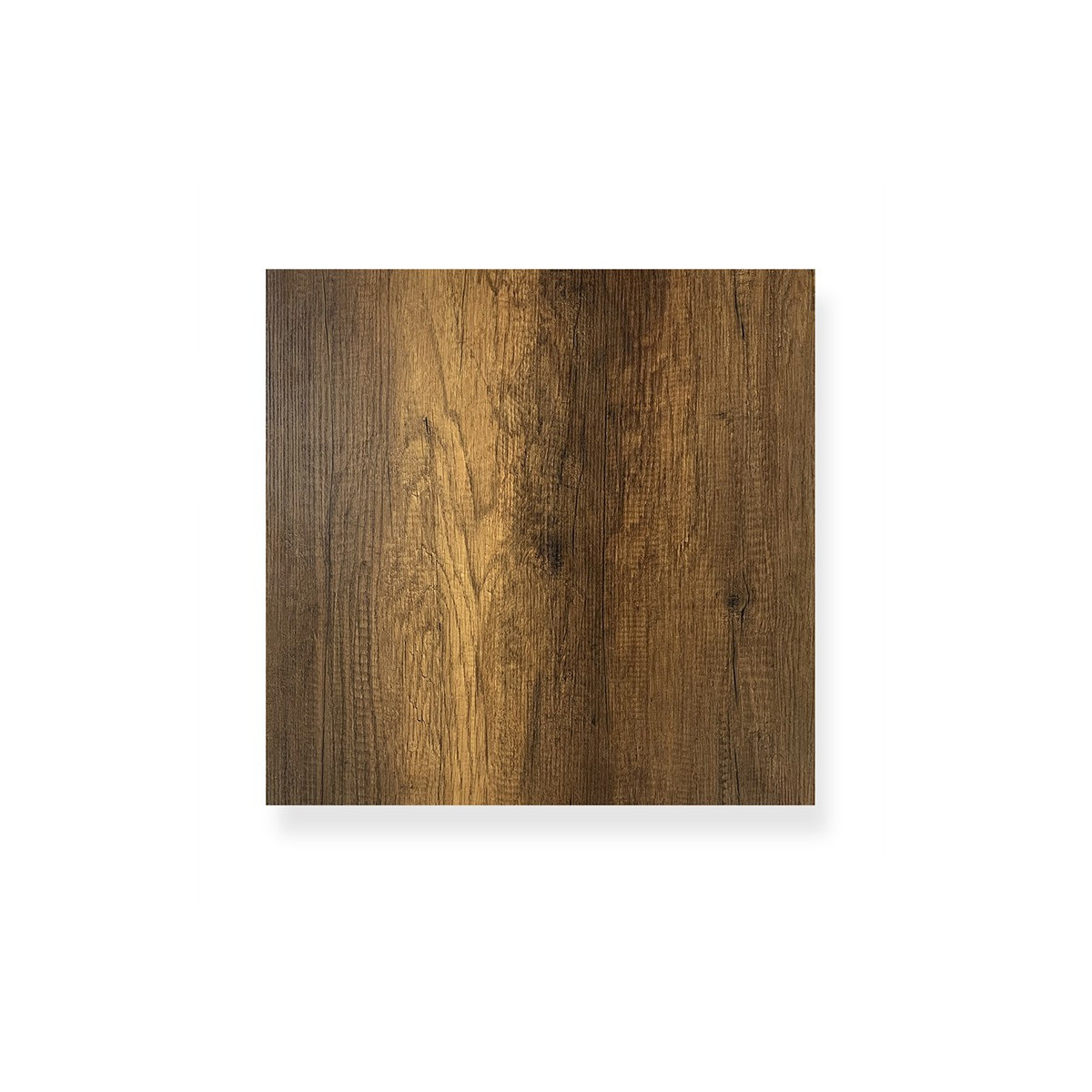 Table complète 60x60 cm Baroque avec pied de table noir / GOLDINOX