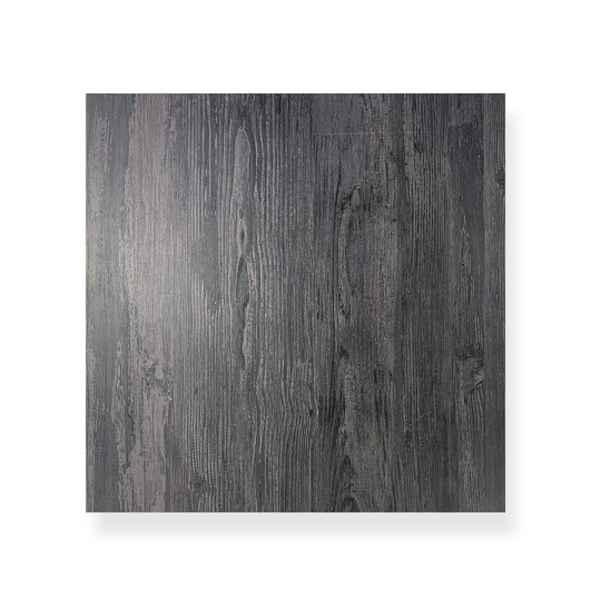 Table complète 60x60 cm Volcanique avec pied de table noir / GOLDINOX