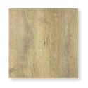 Table complète 70x70 cm Chêne avec pied de table noir / GOLDINOX