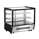 Vitrine réfrigérée positive de comptoir noire 120 Litres - GOLDINOX Vitrine réfrigérée positive de comptoir noire 120 Litres - GOLDINOX