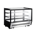 Vitrine réfrigérée positive de comptoir noire 160 Litres - GOLDINOX Vitrine réfrigérée positive de comptoir noire 160 Litres - GOLDINOX