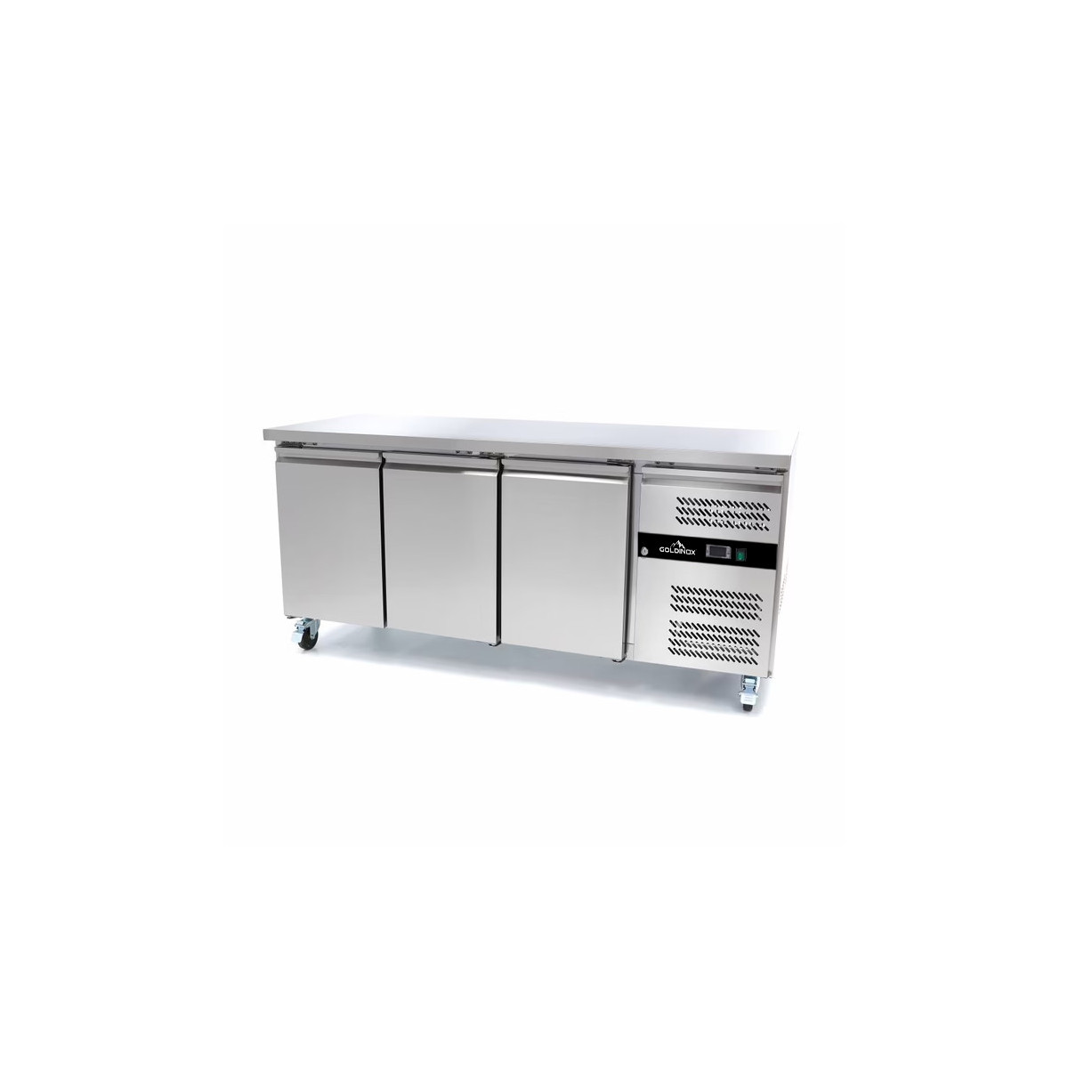 Table réfrigérée positive Tropicalisée 3 portes PREMIUM - GOLDINOX