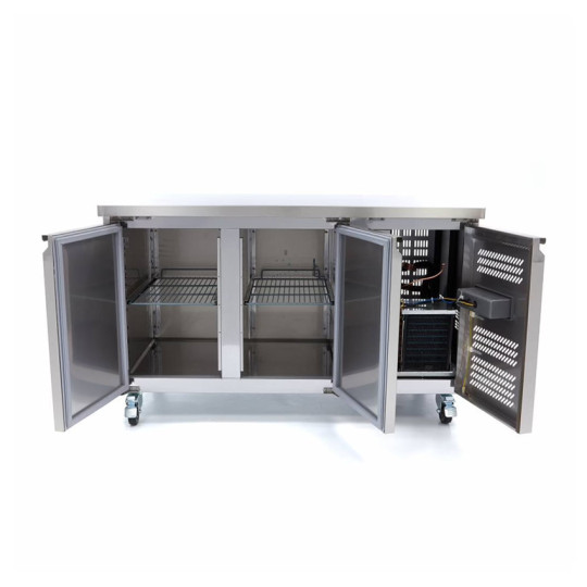Table réfrigérée positive Tropicalisée 2 portes PREMIUM - GOLDINOX Table réfrigérée positive Tropicalisée 2 portes PREMIUM - GOLDINOX