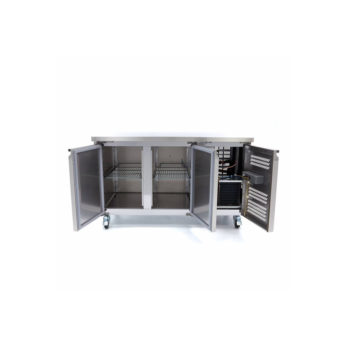 Table réfrigérée positive Tropicalisée 2 portes PREMIUM - GOLDINOX