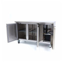 Table réfrigérée positive Tropicalisée 2 portes PREMIUM - GOLDINOX Table réfrigérée positive Tropicalisée 2 portes PREMIUM - GOLDINOX