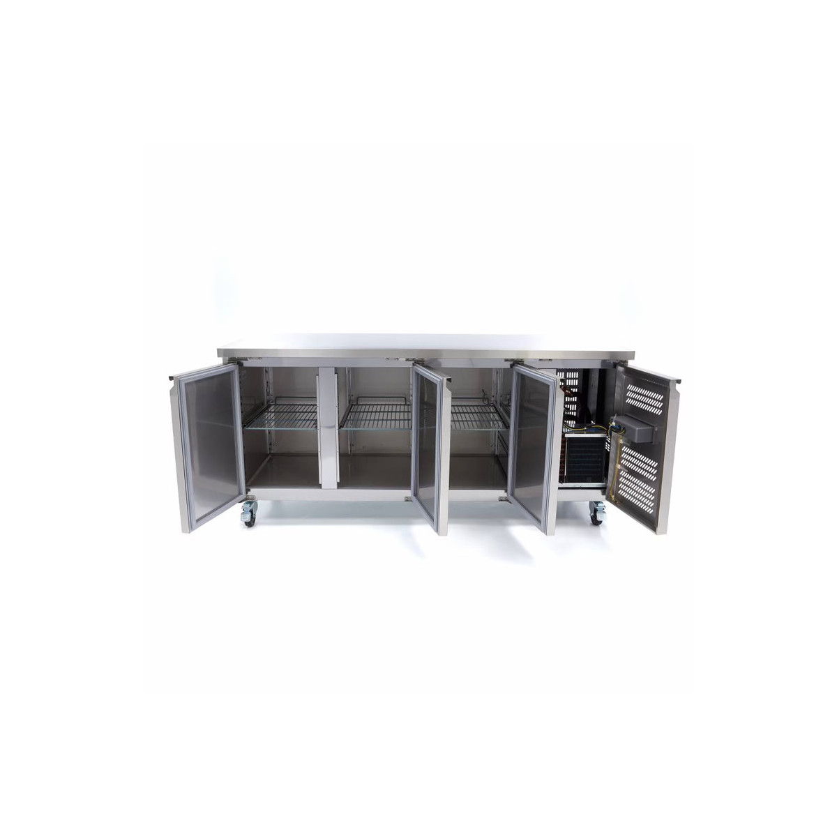 Table réfrigérée positive Tropicalisée 3 portes PREMIUM - GOLDINOX