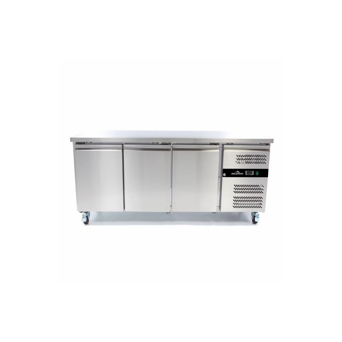 Table réfrigérée positive Tropicalisée 3 portes PREMIUM - GOLDINOX
