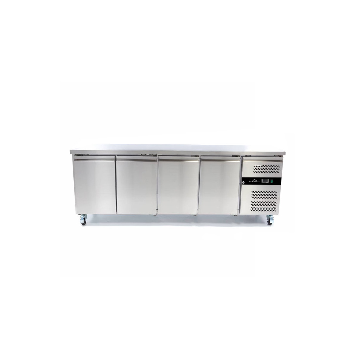 Table réfrigérée positive Tropicalisée 4 portes PREMIUM - GOLDINOX