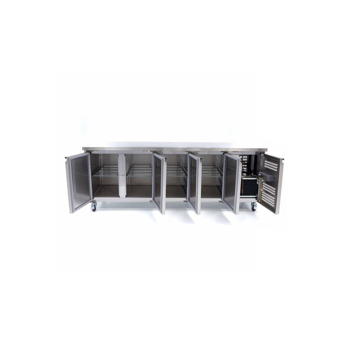 Table réfrigérée positive Tropicalisée 4 portes PREMIUM - GOLDINOX
