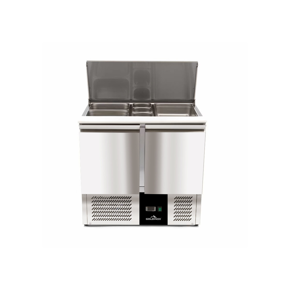 Saladette compacte 2 portes PREMIUM - GOLDINOX