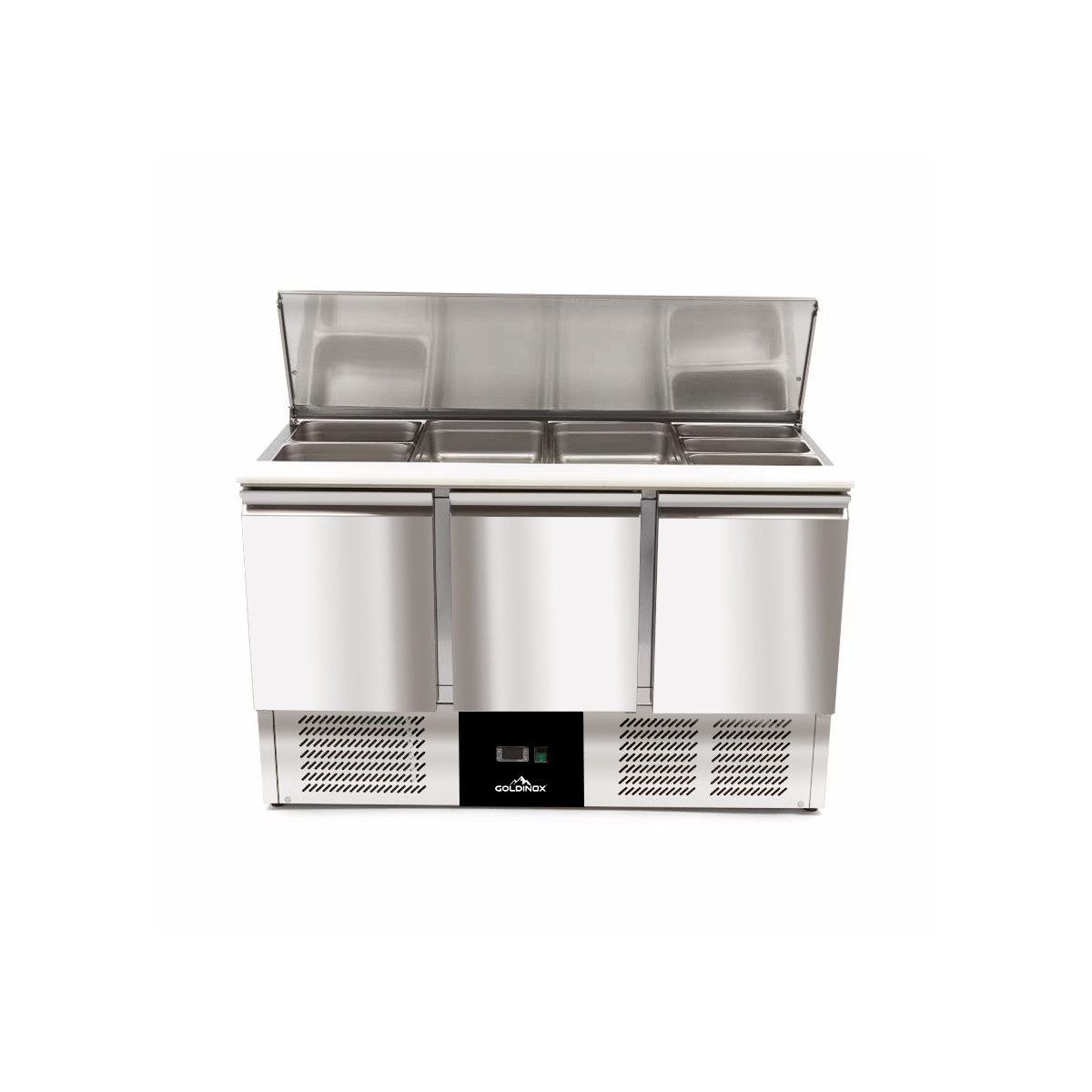 Saladette compacte 3 portes PREMIUM - GOLDINOX