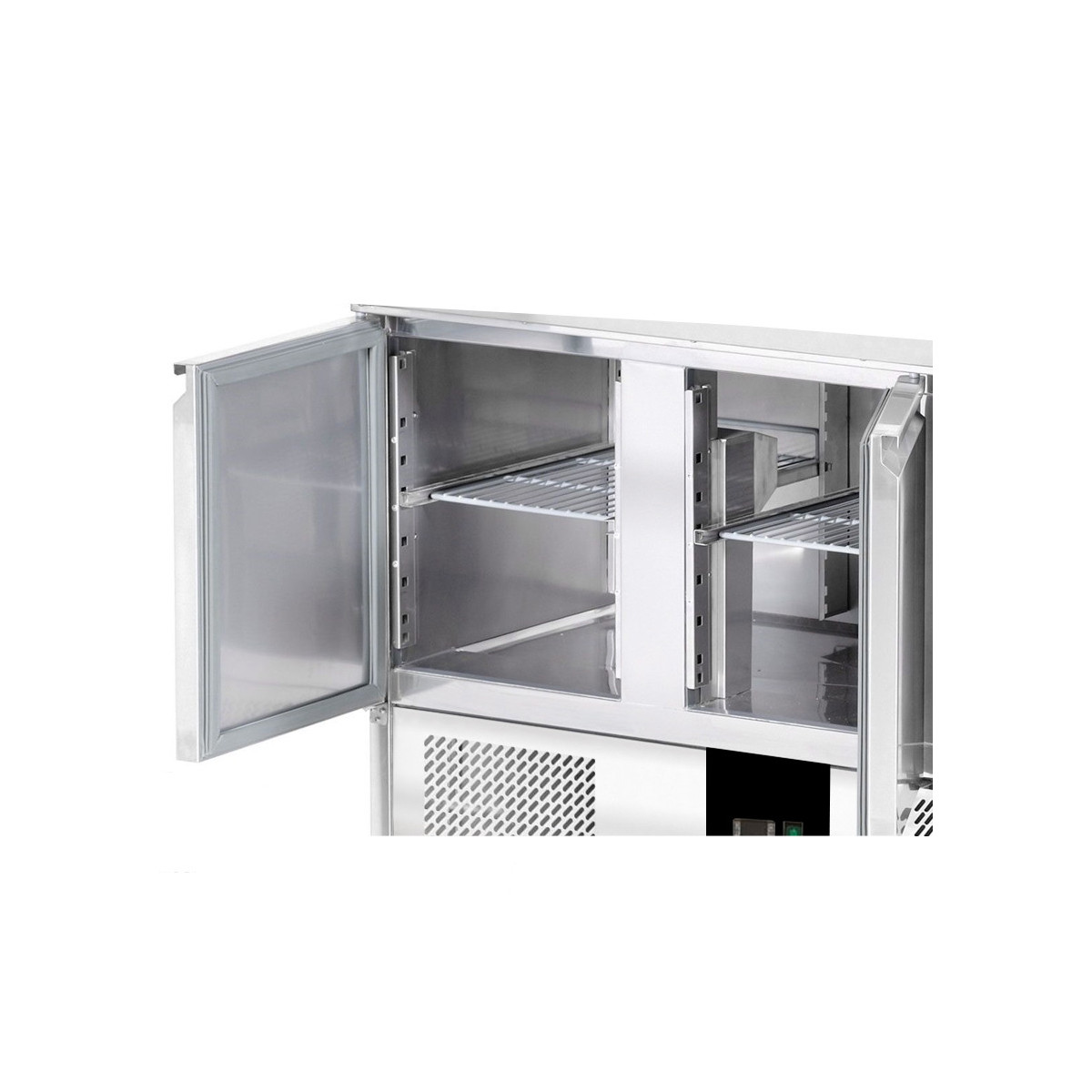 Table réfrigérée compacte 2 portes PREMIUM - GOLDINOX