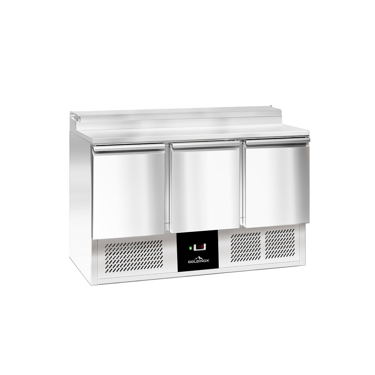 Table de préparation compacte 3 portes PREMIUM - GOLDINOX