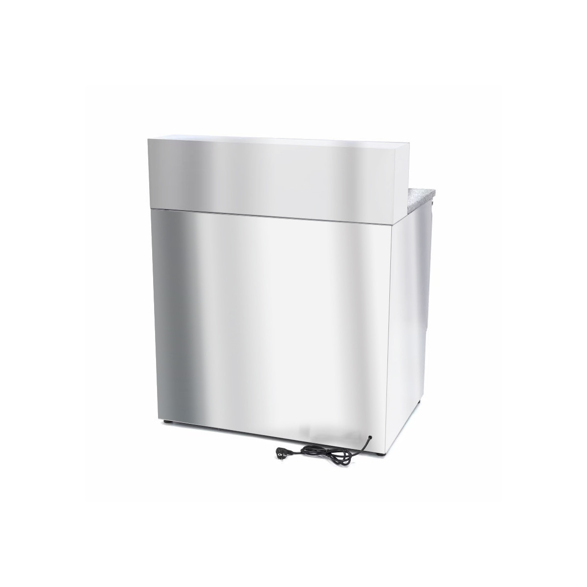 Meuble à pizza compact 2 portes (5 x 1/6) PREMIUM - GOLDINOX