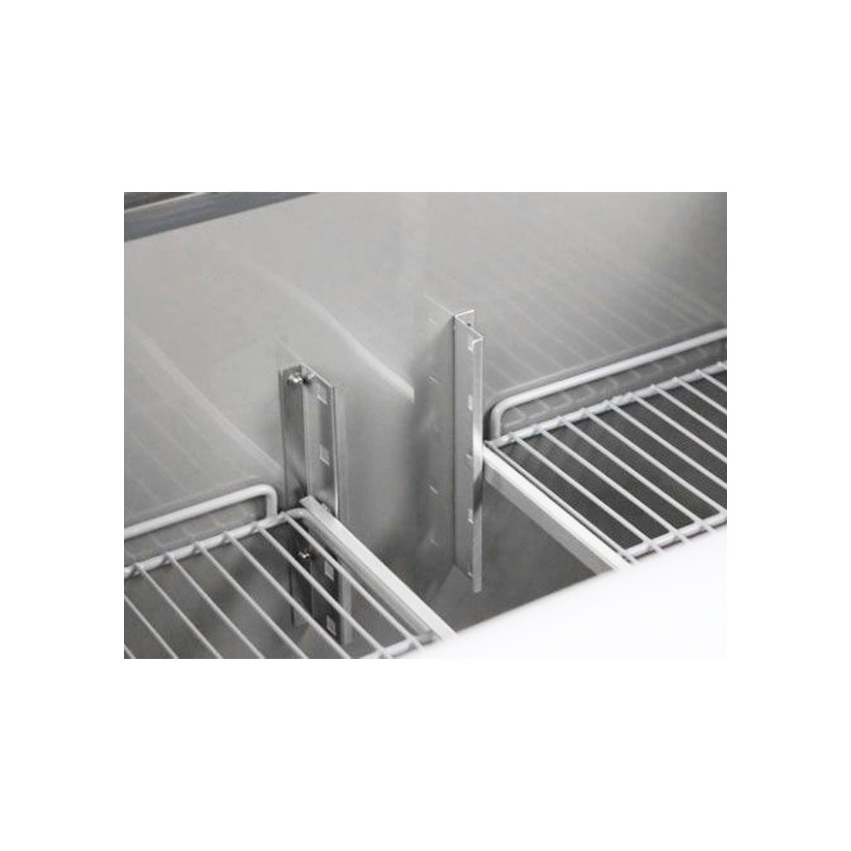 Meuble à pizza compact 2 portes (5 x 1/6) PREMIUM - GOLDINOX