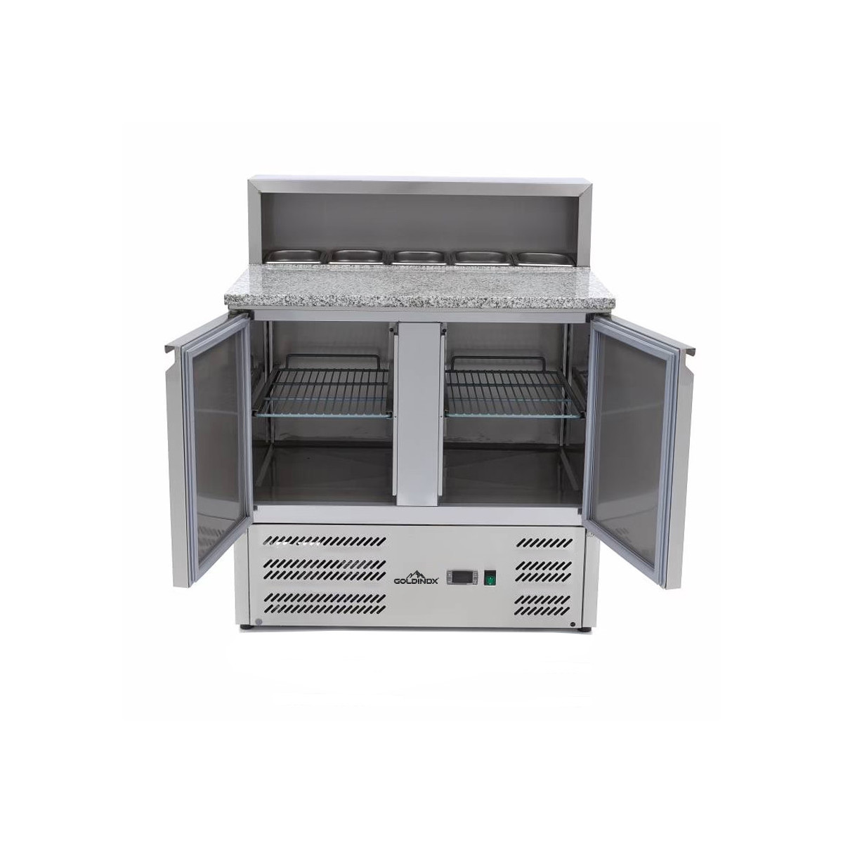 Meuble à pizza compact 2 portes - GOLDINOX