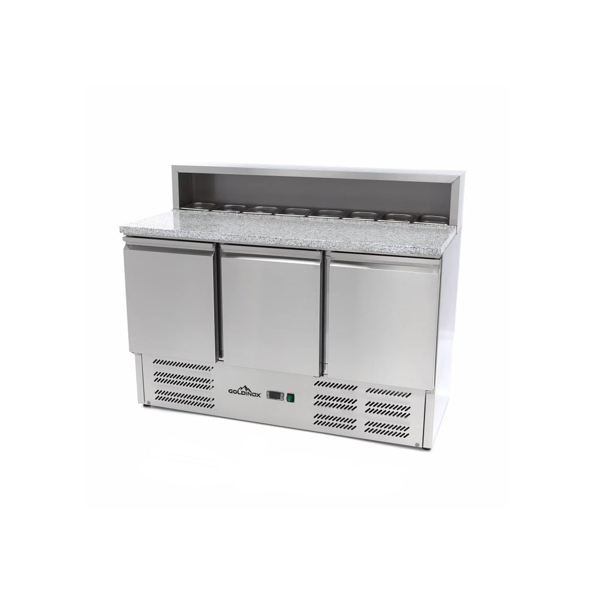 Meuble à pizza compact 3 portes - GOLDINOX