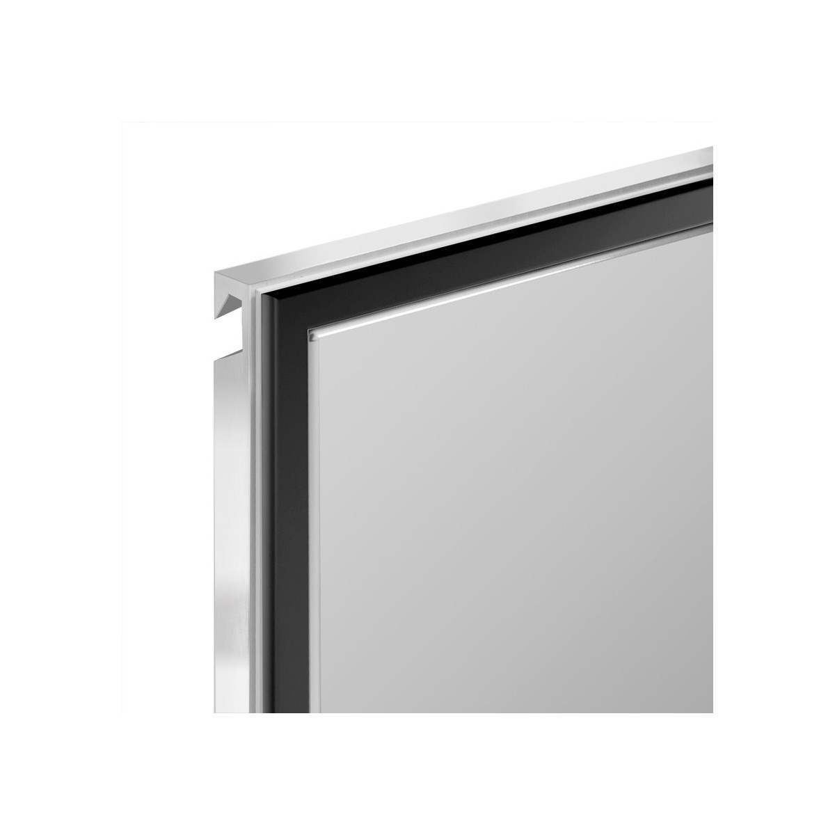 Meuble à pizza réfrigéré 3 portes compact avec vitrine à ingrédients (6x GN1/4) PREMIUM - GOLDINOX