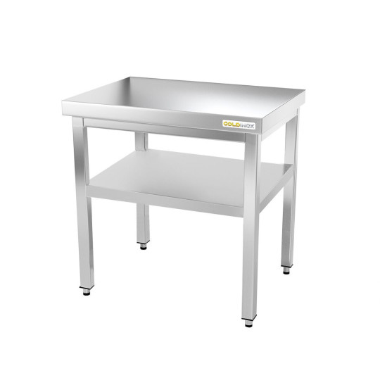 Table de travail en inox 600 x 600 mm PREMIUM / GOLDINOX