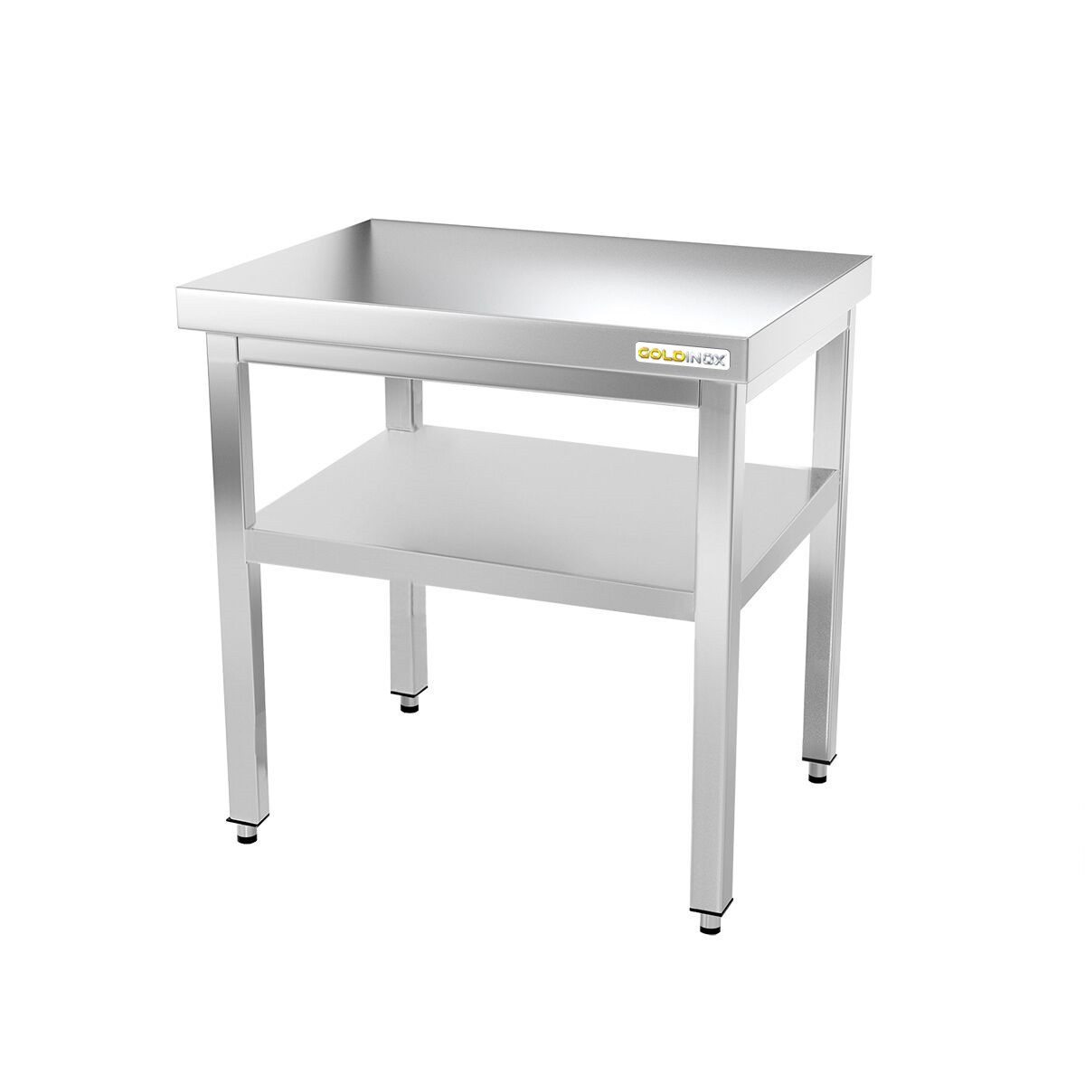 Table de travail en inox 600 x 600 mm PREMIUM / GOLDINOX