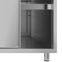 Meuble bas inox 1400 x 700 mm ECO / GOLDINOX