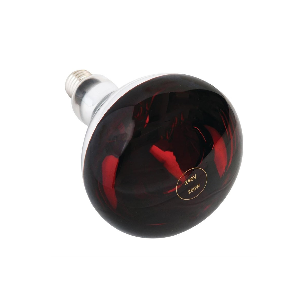 Ampoule chauffante rouge à vis 250W