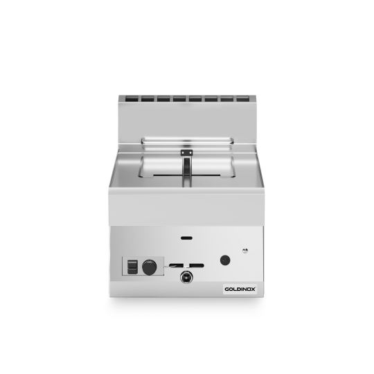 Friteuse à gaz 8 litres (6,8 kW) à poser PREMIUM / GOLDINOX