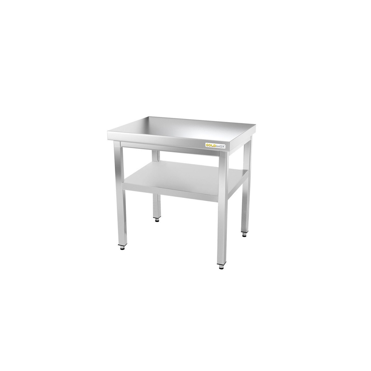 Table de travail en inox 600 x 600 mm IDEAL / GOLDINOX