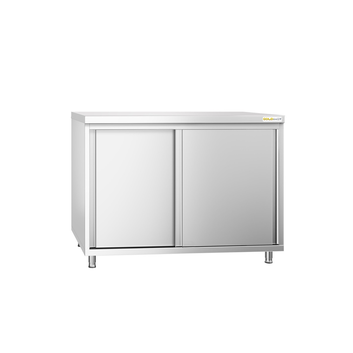 Meuble bas inox 1000 x 600 mm PREMIUM / GOLDINOX