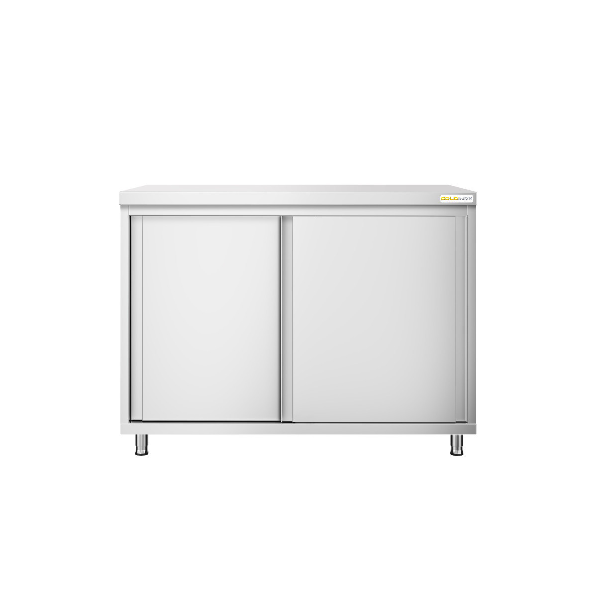 Meuble bas inox 1000 x 600 mm PREMIUM / GOLDINOX