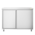 Meuble bas inox 1000 x 600 mm PREMIUM / GOLDINOX