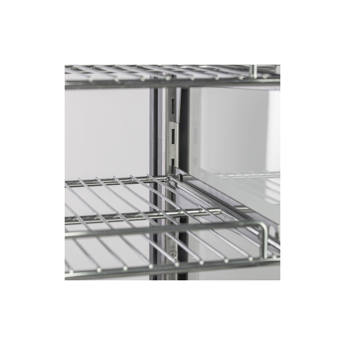 Vitrine réfrigérée positive de comptoir noire 120 Litres - GOLDINOX