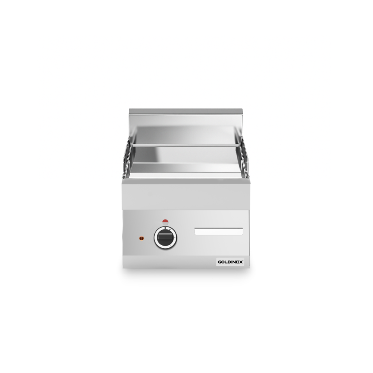 Plaque de cuisson électrique 400 mm lisse chromée (4,5 kw) à poser PREMIUM / GOLDINOX