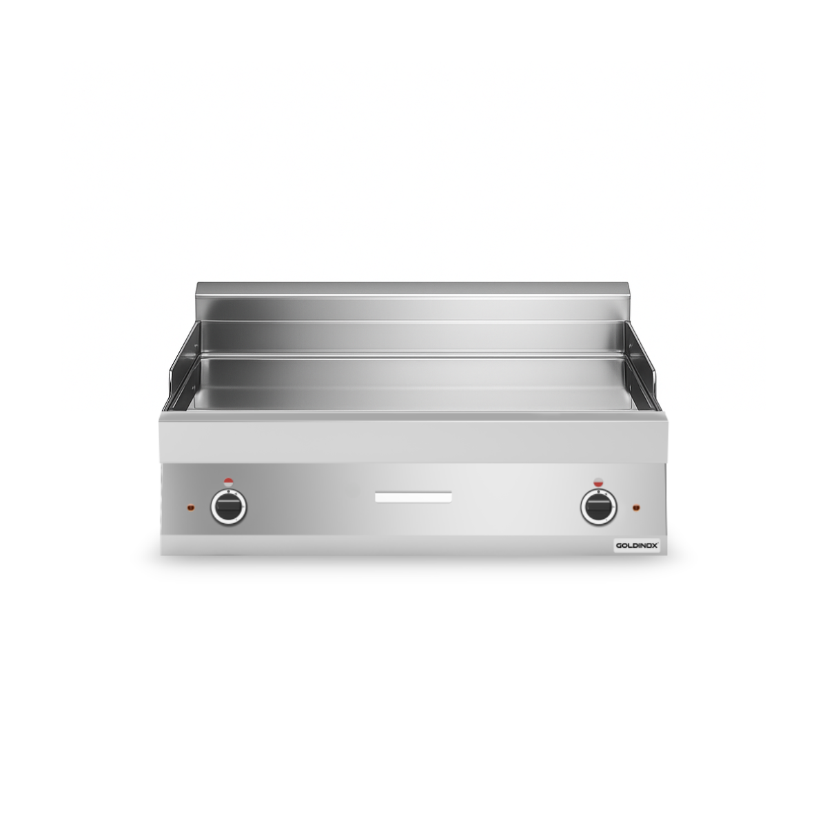 Plaque de cuisson électrique 700 mm lisse et rainurée (9 kw) à poser PREMIUM / GOLDINOX