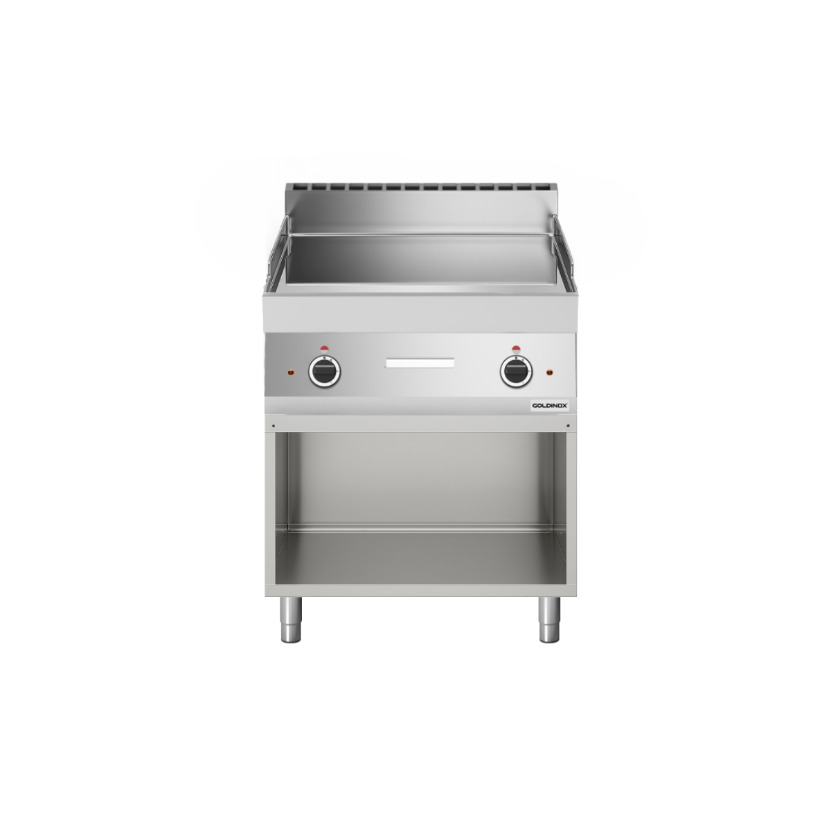 Plaque de cuisson à gaz 700 mm lisse chromée (11,4 kw) à poser PREMIUM / GOLDINOX