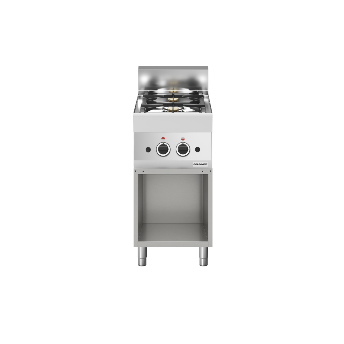 Cuisinière à gaz 2 brûleurs (8,6 kW) à poser PREMIUM / GOLDINOX