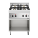 Cuisinière à gaz 4 brûleurs (17,2 kW) à poser PREMIUM / GOLDINOX