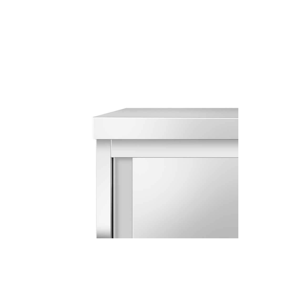 Meuble bas inox 1500 x 600 mm sur roulettes PREMIUM / GOLDINOX