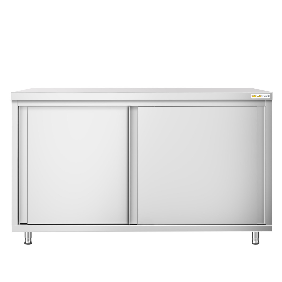 Meuble bas inox 1400 x 700 mm PREMIUM / GOLDINOX