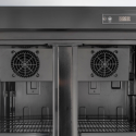 Armoire à boissons 460 Litres sur roulettes Full Black PREMIUM - GOLDINOX