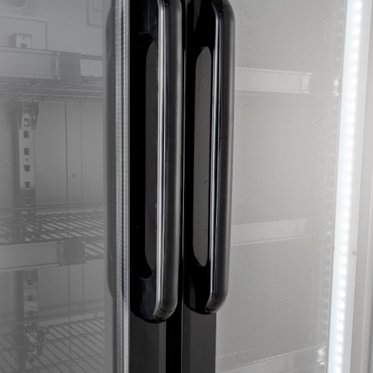 Armoire à boissons 460 Litres sur roulettes Full Black PREMIUM - GOLDINOX