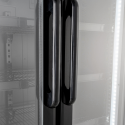 Armoire à boissons 460 Litres sur roulettes Full Black PREMIUM - GOLDINOX