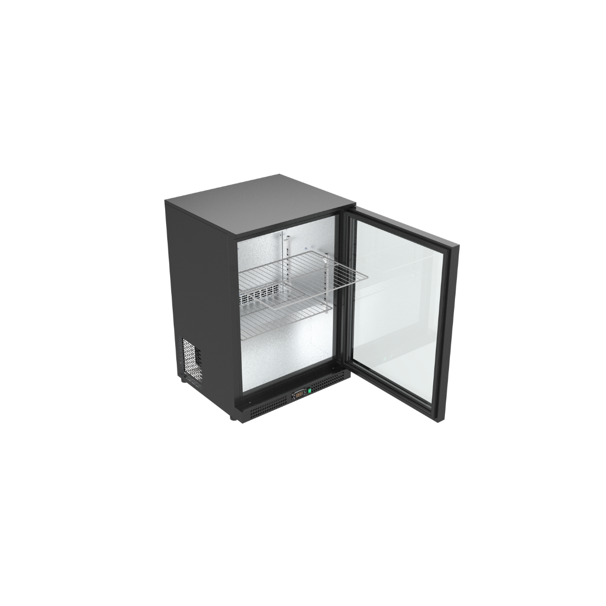 Arrière de bar - 1 porte pivotante vitrée / GOLDINOX