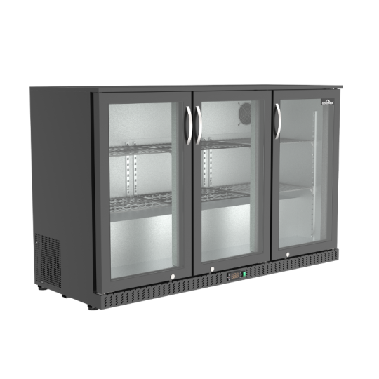 Arrière de bar - 3 portes pivotantes vitrées / GOLDINOX
