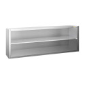 Placard mural inox 2000 x 400 mm / Hauteur 650 mm avec portes coulissantes PREMIUM / GOLDINOX