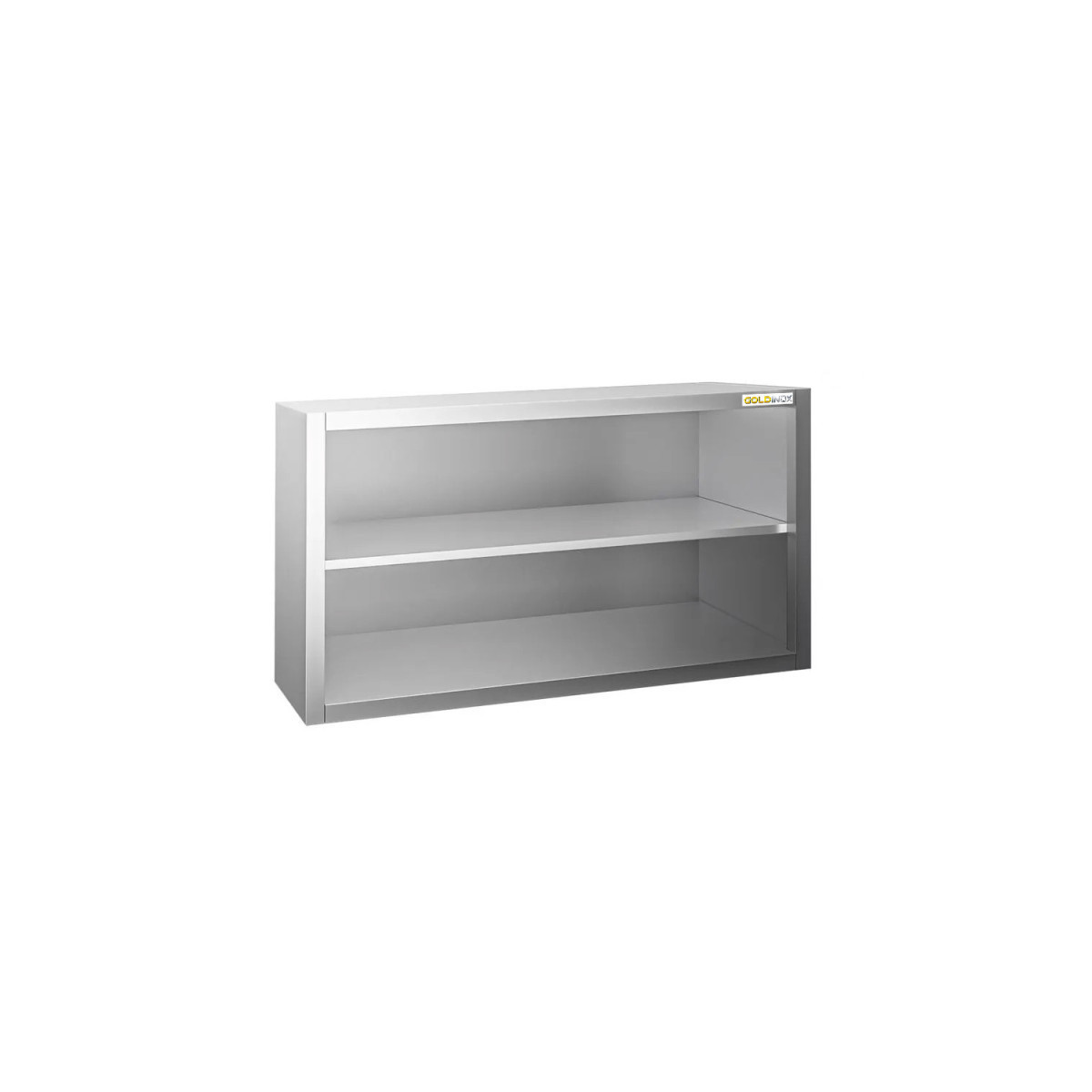 Placard mural inox 1000 x 400 mm / Hauteur 650 mm avec portes coulissantes PREMIUM / GOLDINOX