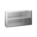 Placard mural inox 1000 x 400 mm / Hauteur 650 mm avec portes coulissantes PREMIUM / GOLDINOX