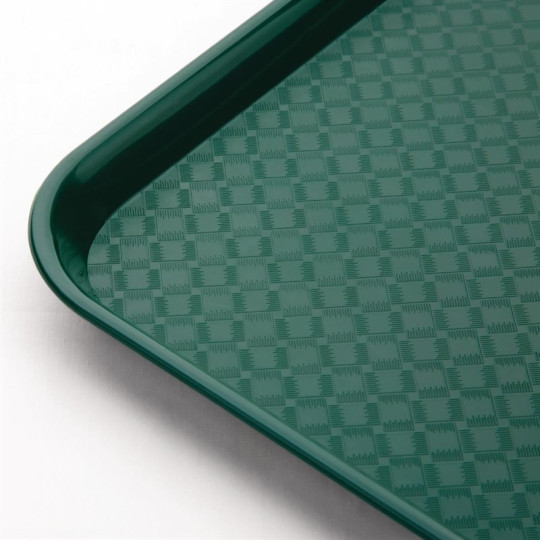 Plateau de service vert 345x265mm - LOT DE 10