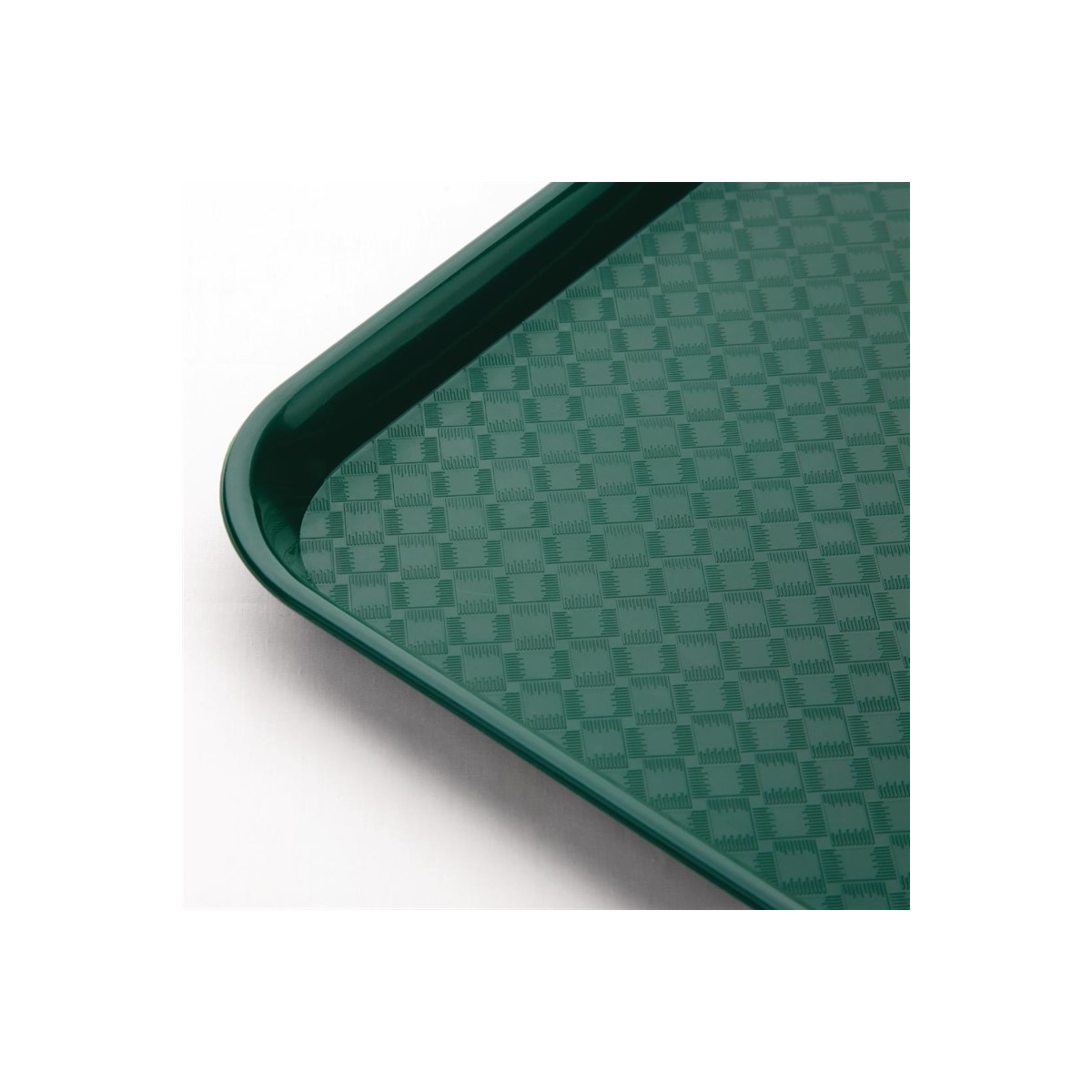 Plateau de service vert 345x265mm - LOT DE 10